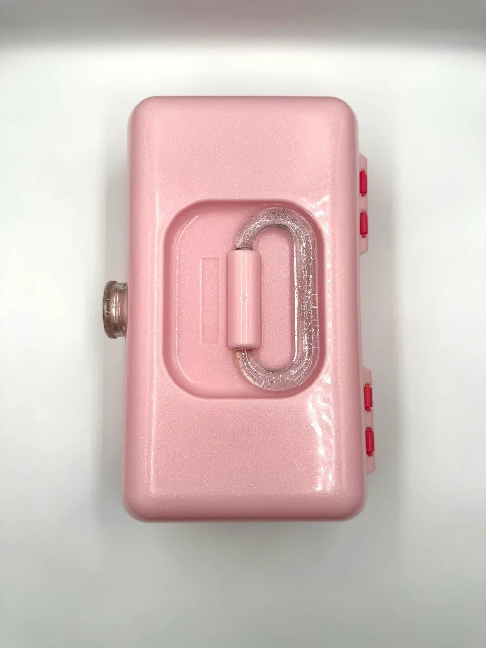Ulta Beauty x Caboodles Pink Glitter Makeup Train Case Organizer